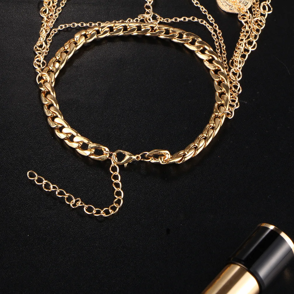 Бохо цепочка для ног макси браслет до щиколотки кисточка Коачелла монета ножной