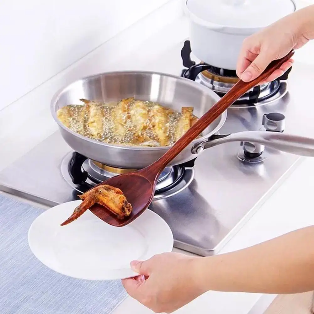 Деревянная кухонная лопатка ложка для перемешивания Лопата кухонные