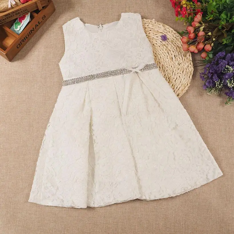 Розовые Белые Платья с цветочным узором для девочек на свадьбу день рождения