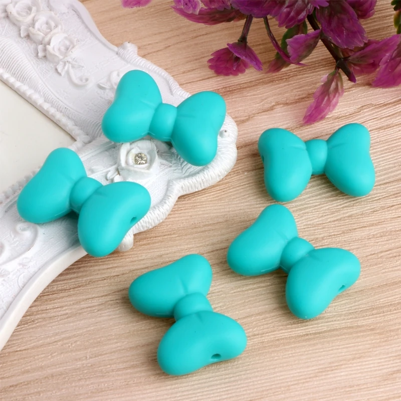 1 упаковка 5 шт. Силиконовые Прорезыватели для зубов DIY жевательное ожерелье