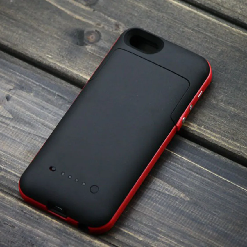 Для iPhone 5S 5 SE 6 6S Plus Батарея Зарядное устройство Портативный Мощность банк чехол