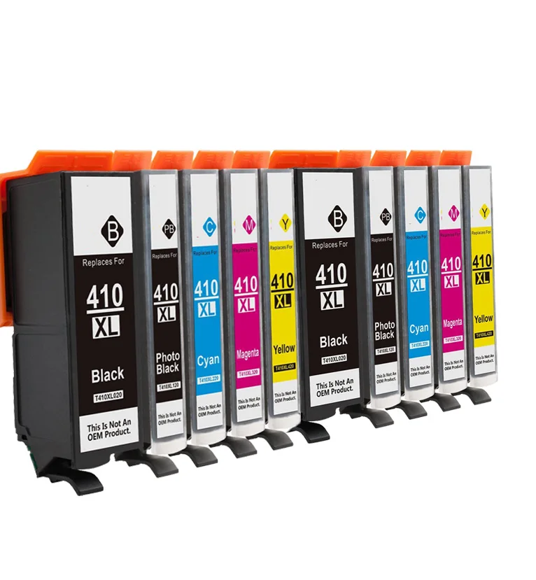 Совместимый чернильный картридж для Epson 410 410XL 10 шт. в упаковке|ink cartridge|compatible ink