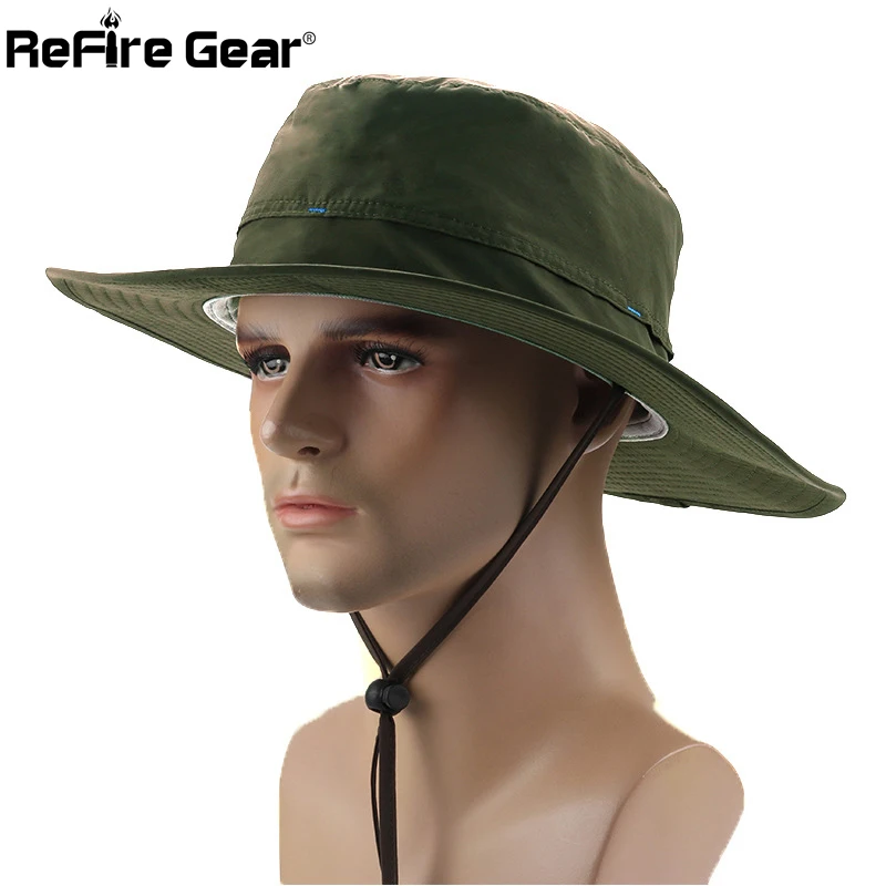ReFire Gear летние солнцезащитные Панамы Мужская армейская снайперская Военная