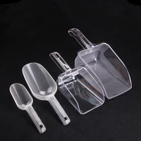plastic large ice scoop scale hopper home kitchen flour food candy sugar scraper scoops bar garden tools
