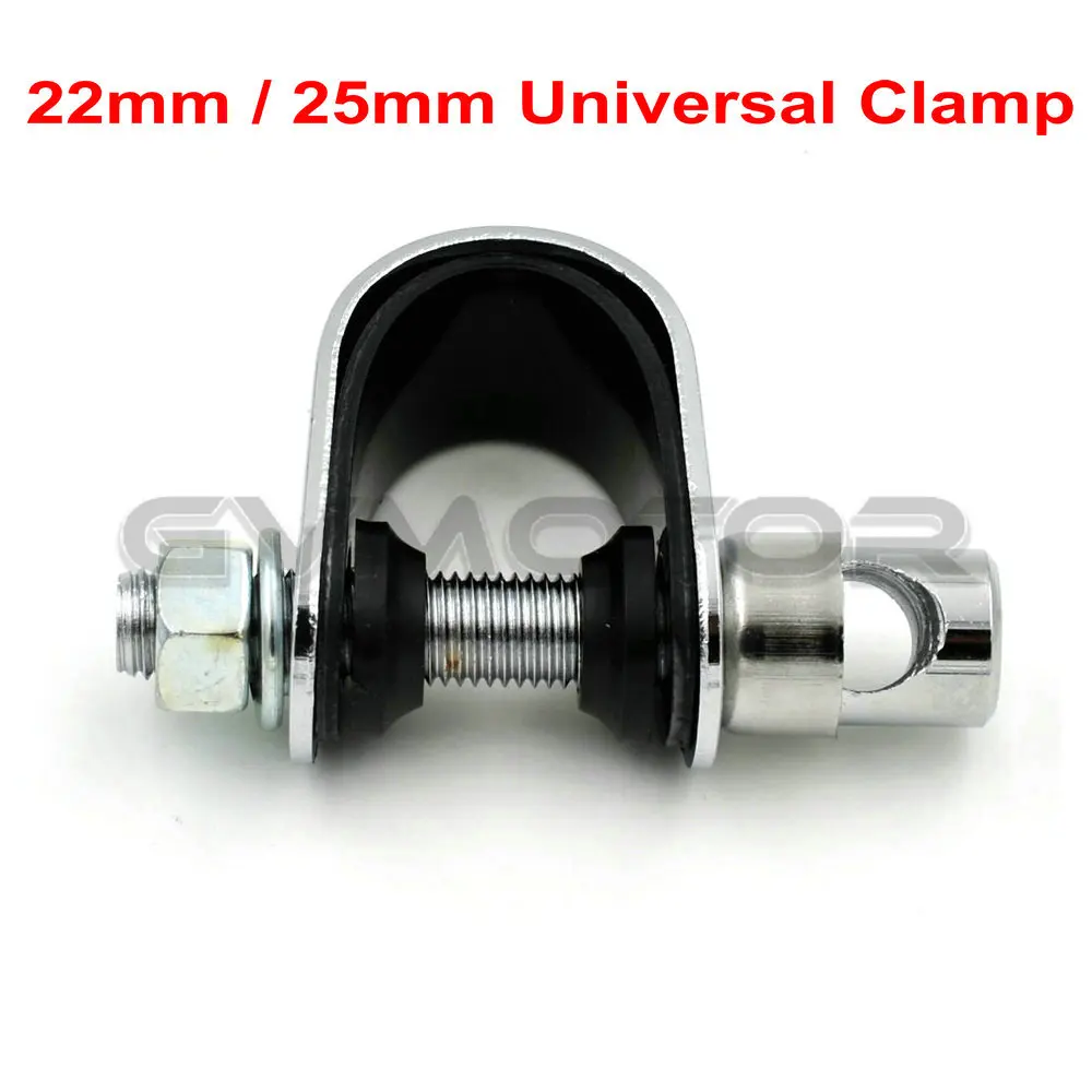 Хромированное винтажное зеркало заднего вида для кафе и мотоцикла универсальное