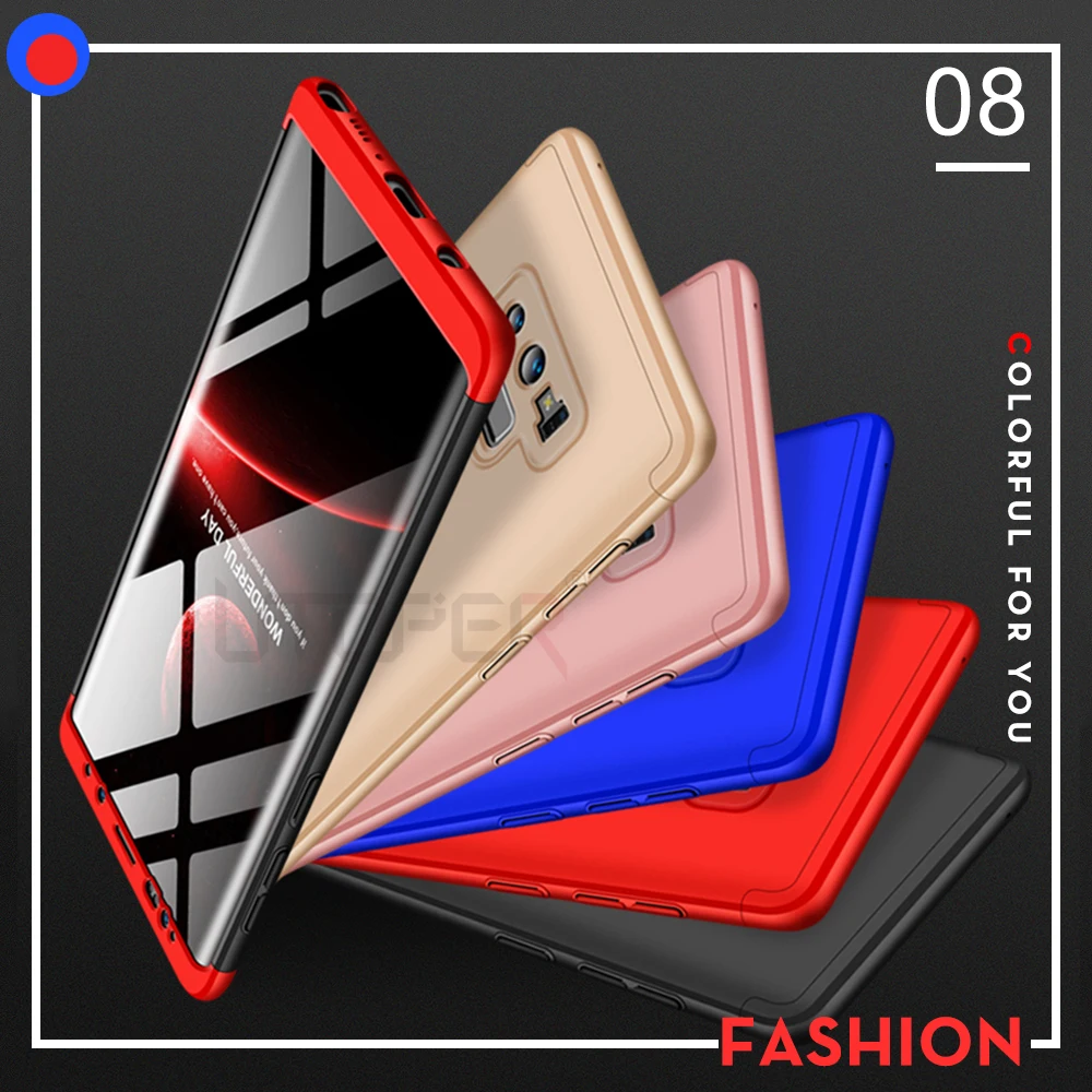 ASTUBIA Case For Samsung Note 9 360 Full PC Cover A6 Plus 2018 Coque Galaxy S9 S8 A8 8 J4 J6 |