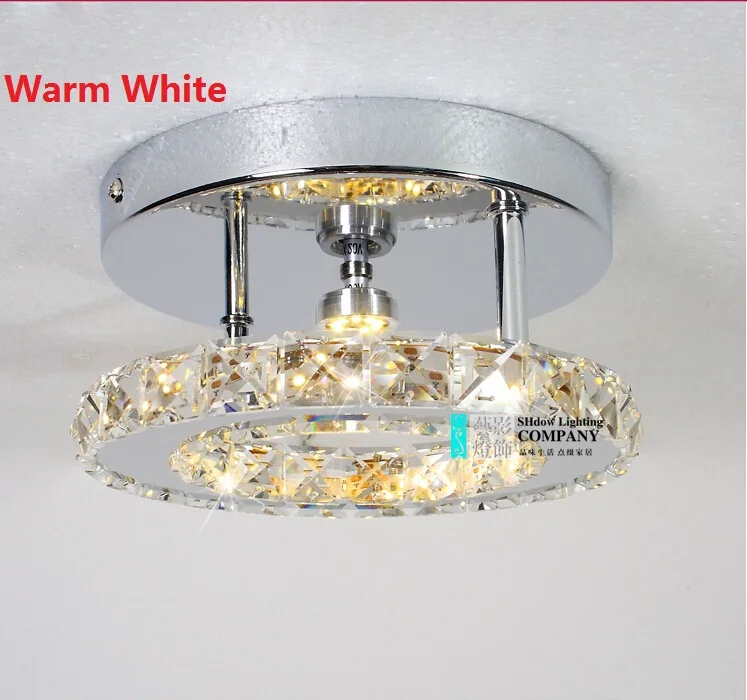 Потолочные светильники современные светодиодные с кристаллами 20 см|ceiling lamp