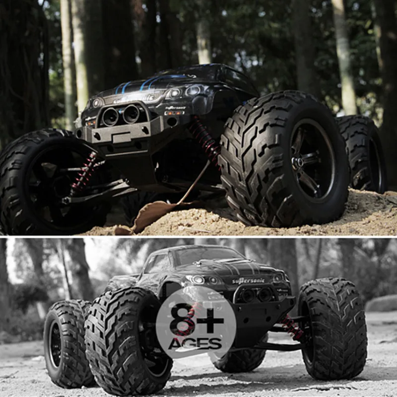 Горячие игрушки RC автомобили 2 4 г Big foot Monster Off road 50 км/ч высокая скорость