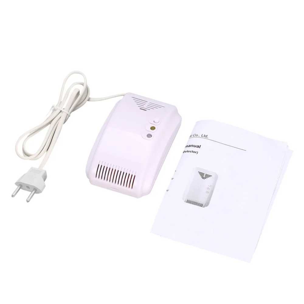 Combustible Gas Detector Sensor Alarm LPG Natural Analyzer Leak Determine Tester Sound-light Security System | Инструменты