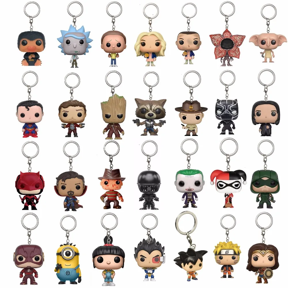 Funko pop брелок с надписью Dragon Ball официальный супер героев экшн статуэтки