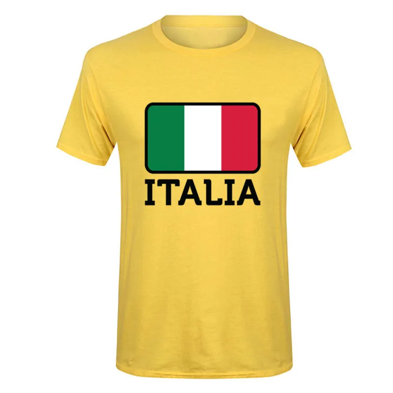 2017 newest Fashion Print Customized Italy Flag Men t shirts Comfortable Short Sleeve soft Pre-cotton Cheap Man Shirts Plus Size | Мужская