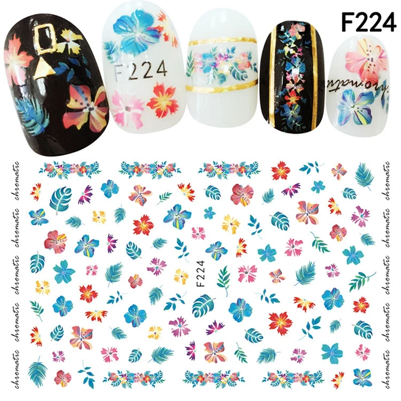 1 лист наклейки для маникюра | Красота и здоровье
