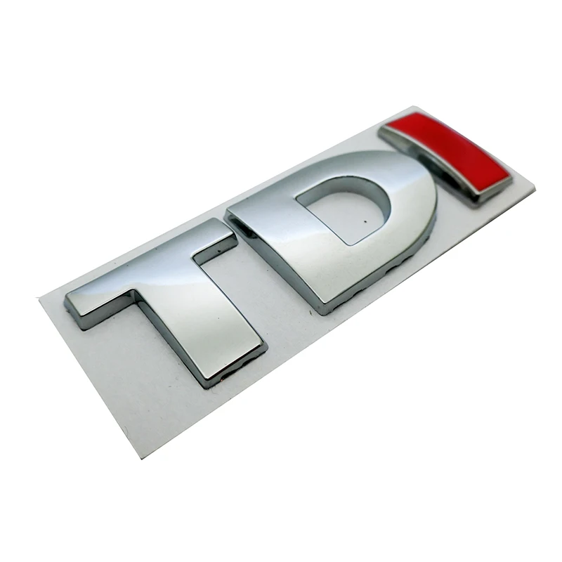 Автомобильный Стайлинг TDI значок эмблема наклейка автомобильная для VW Golf JETTA PASSAT