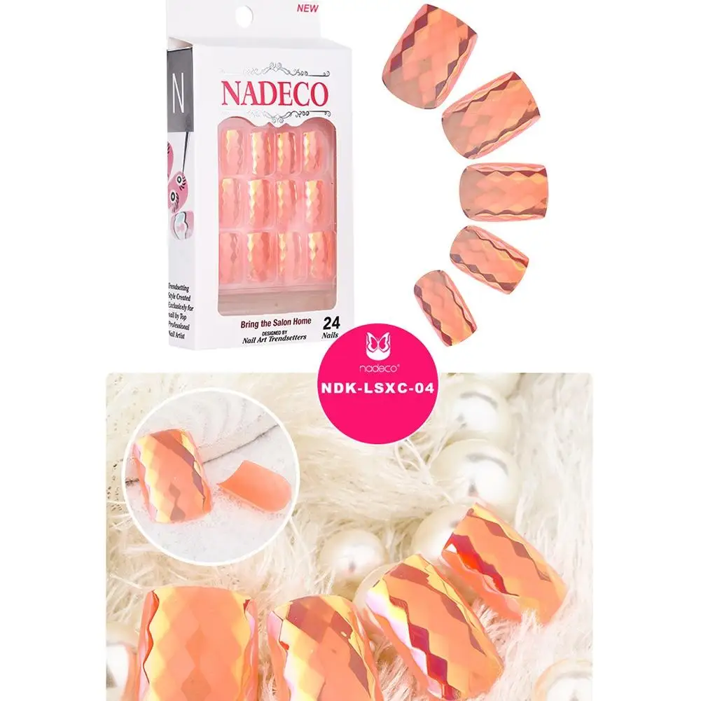 Bellylady Nadeco Ультратонкий зеркало Русалка Дизайн поддельные Гвозди красочные diamond