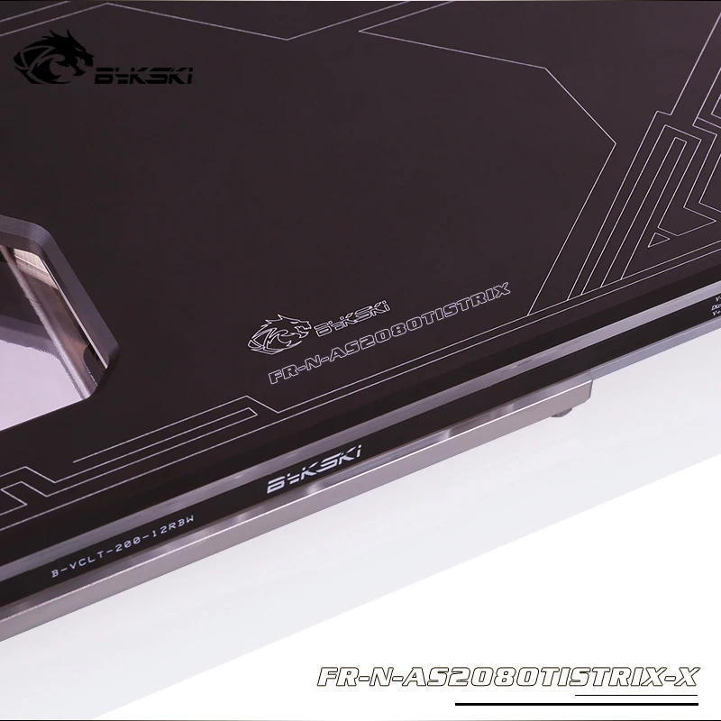 Водяной блок Bykski для графического процессора ASUS ROG STRIX RTX2080TI|Кулеры и системы