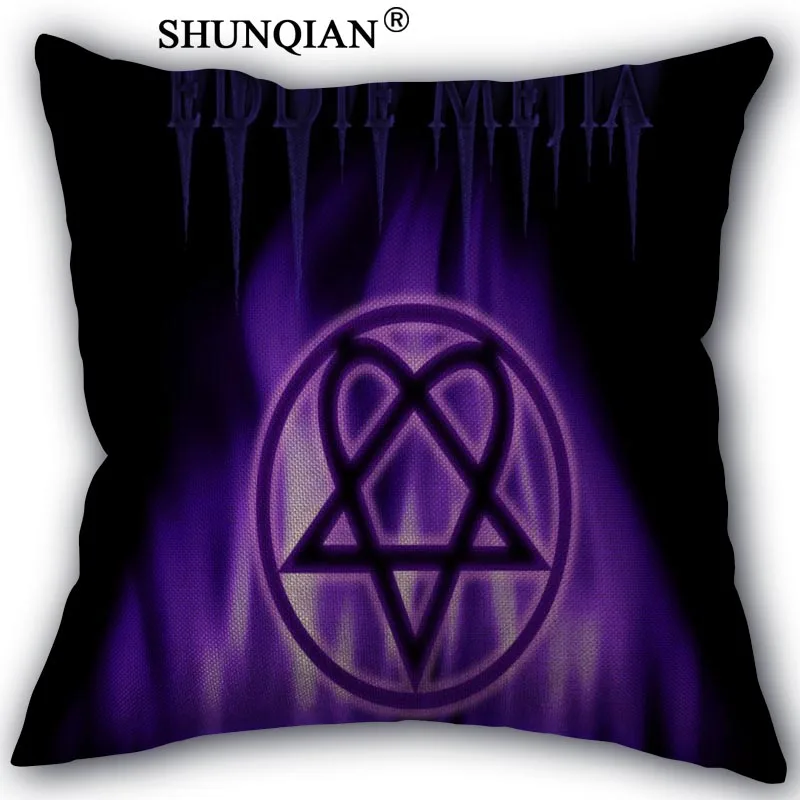 Pillows Cases Льняная хлопковая наволочка him heartagram, наволочка для подушек с индивидуальным принтом, декоративные наволочки для подушек 45x45 см, односторонняя WJY420-9 - Цвет: Pillows Cases