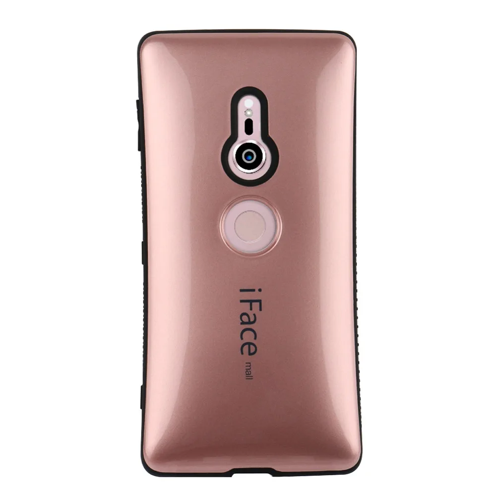 Rose Gold Противоударный чехол для sony Xperia 1 XZ3 чехол Iface Mall полная защита чехол для sony Xperia XZ2 XZ1 XZ компактный Премиум чехол - Цвет: Rose Gold