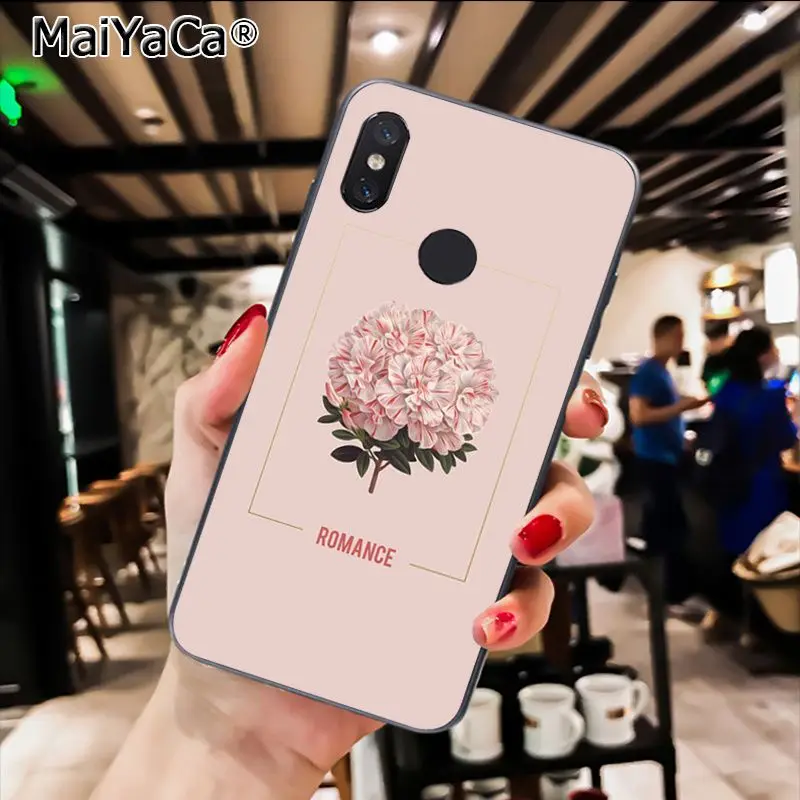 MaiYaCa любовь страсть Желтая роза Подсолнух искусство эстетика PhoneCase для Xiaomi Redmi8 4X 6A