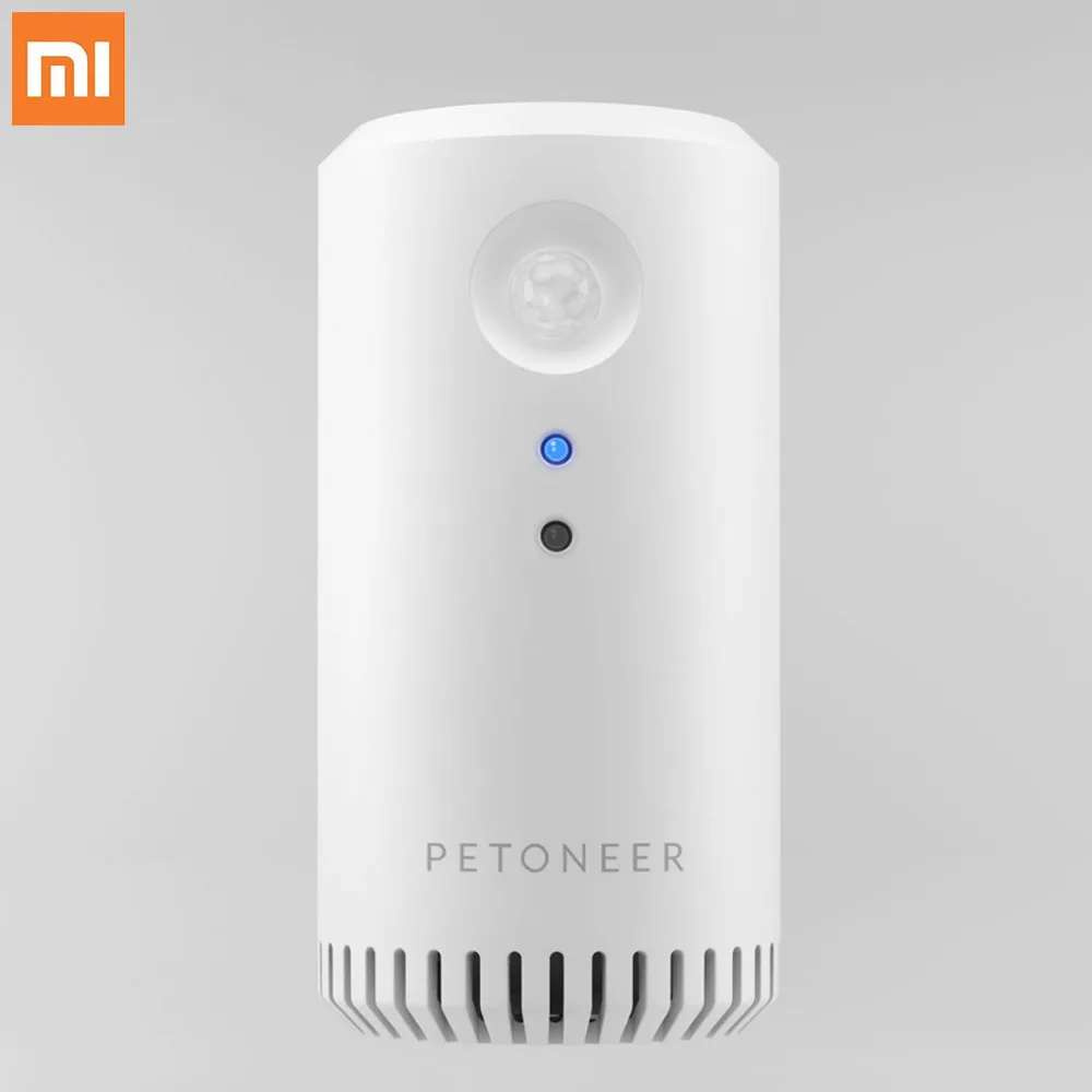 Xiaomi Mijia Интеллектуальный дезодорант для стерилизации инфракрасная функция синхронизации очиститель воздуха USB кабель для зарядки домашних животных Туалет свежий воздух - Цвет: Белый
