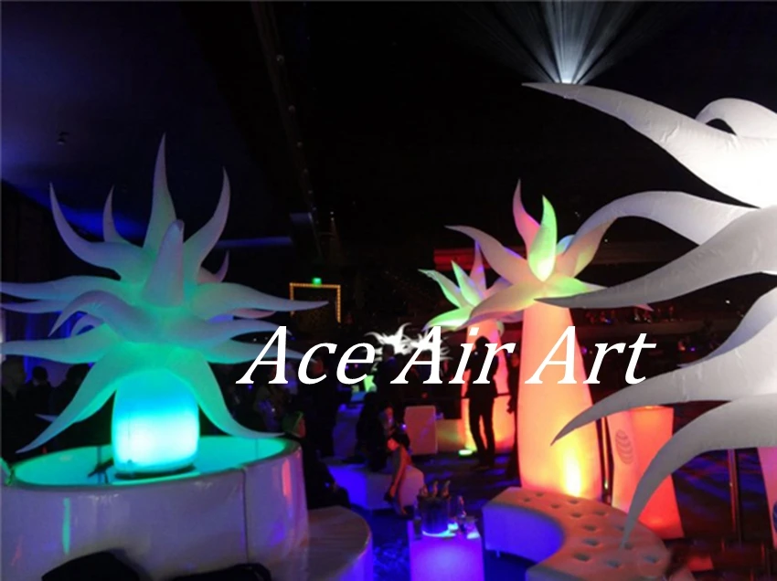 Надувные украшения из коралловых водорослей светильник ing светодиодный с