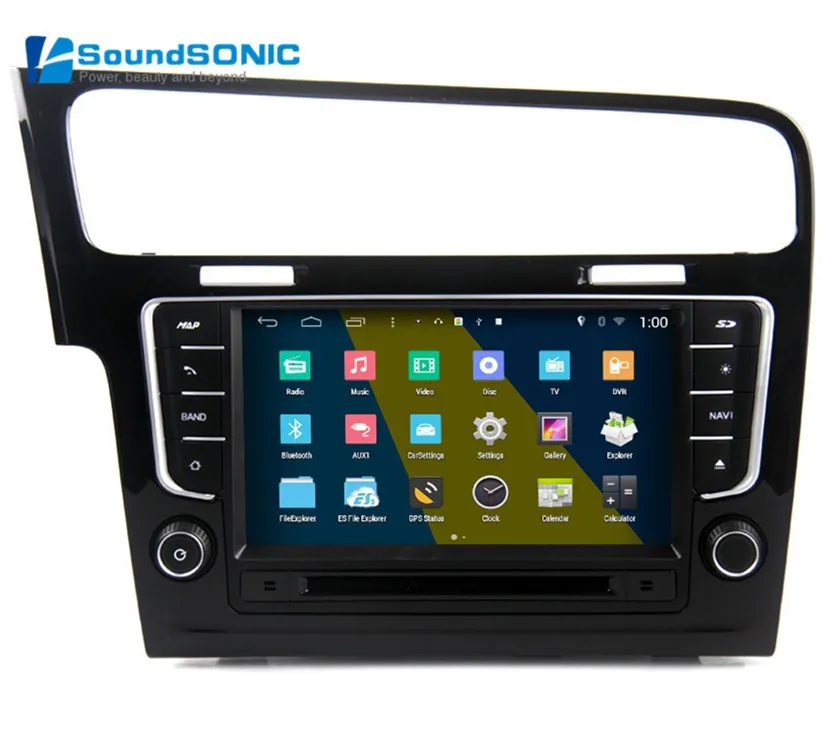 Для Volkswagen Гольф 7 MK7 VII 2013 2014 2015 Android 4.4.4 автомобиля Радио Стерео DVD GPS навигации СБ Navi