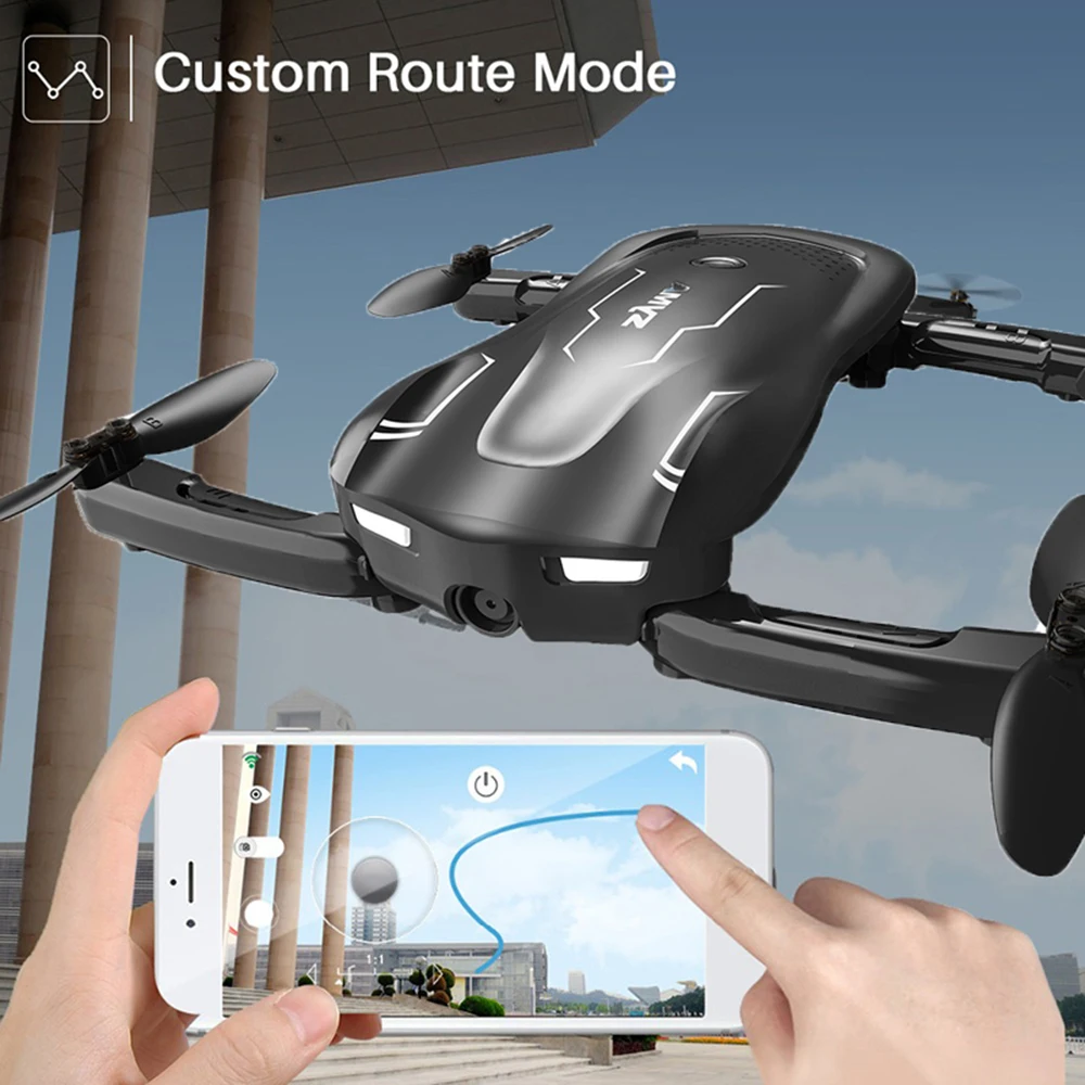 SYMA Z1 мини Дрон с 720P камерой складной Wi Fi управление Вертолет FPV приложение