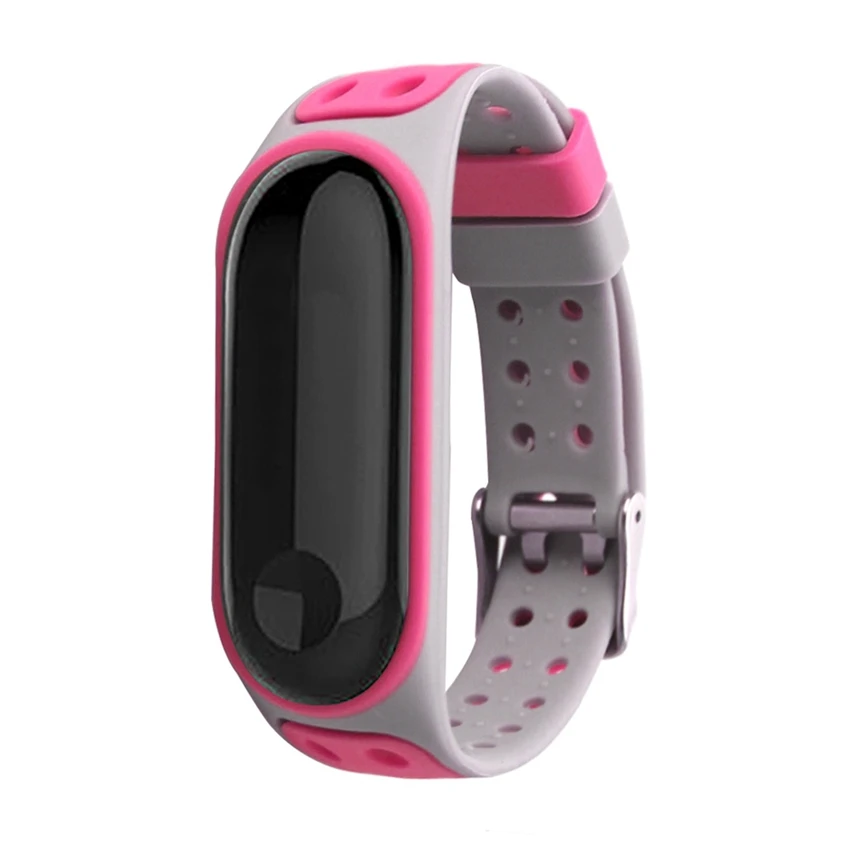 Torntisc mi band 3 ремешок умные аксессуары многоцветный спортивный браслет сменный силиконовый ремешок для Xiaomi mi band 3