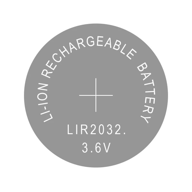 Button Cell Li-ion Rechargeable Battery LIR2032 3.6V 5 Pcs - 2032 Replace CR2032 Coin | Электроника
