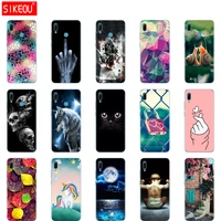 for huawei y6 2019 case huawei y6 2019 silicon cover soft phone case for huawei y6 2019 mrd lx1 mrd lx1f y 6 pro y6prime case