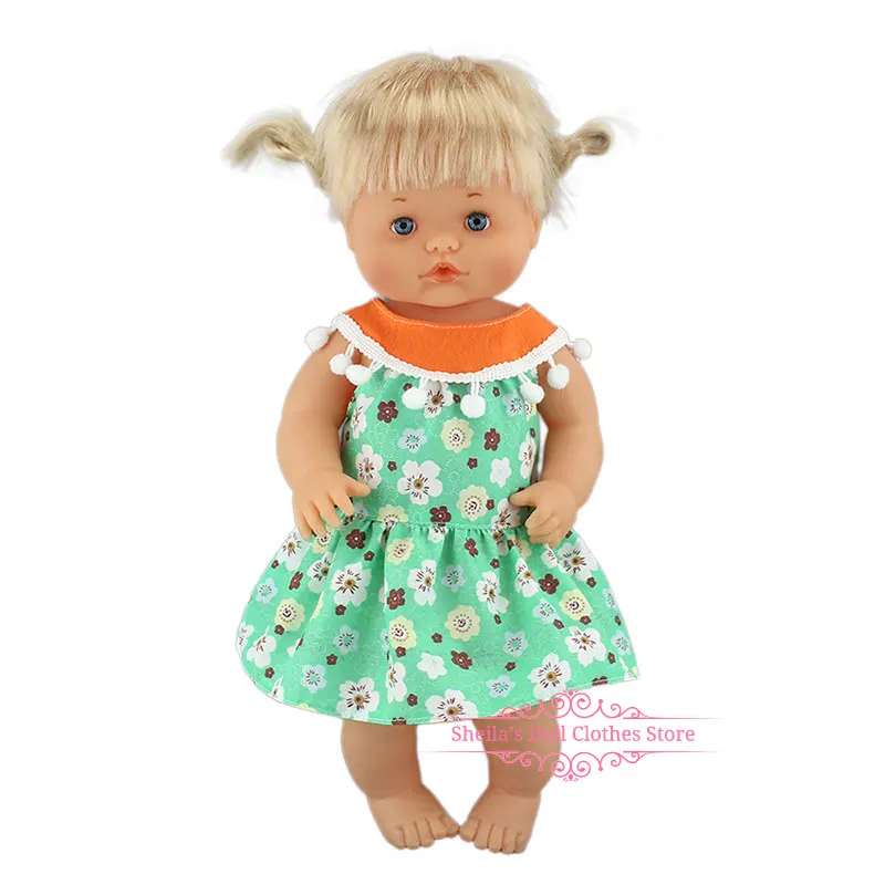 Новое модное платье подходит 40 см 41 см Nenucos кукла Nenuco Ropa su Hermanita фиолетовая футболка с длинными рукавами в фиолетовый горошек брюки с шапочкой