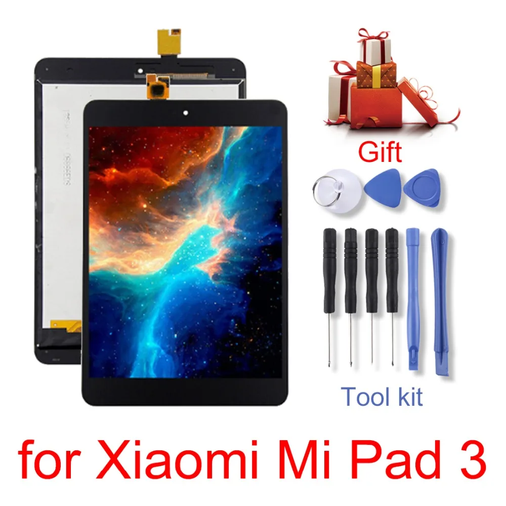 Новинка для Xiaomi mi Pad 3 \ Red mi 6 \ 6A \ 6X \ A2 \ mi x 2S \ 5 Plus mi 8 ЖК-дисплей Экран и полный комплект аналого-цифрового преобразователя для ремонта и сборки