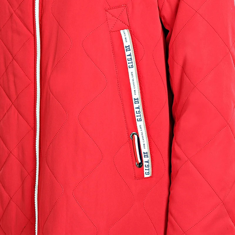 2019 весна осень Женская парка пальто тонкие женские куртки длинные плюс размер с