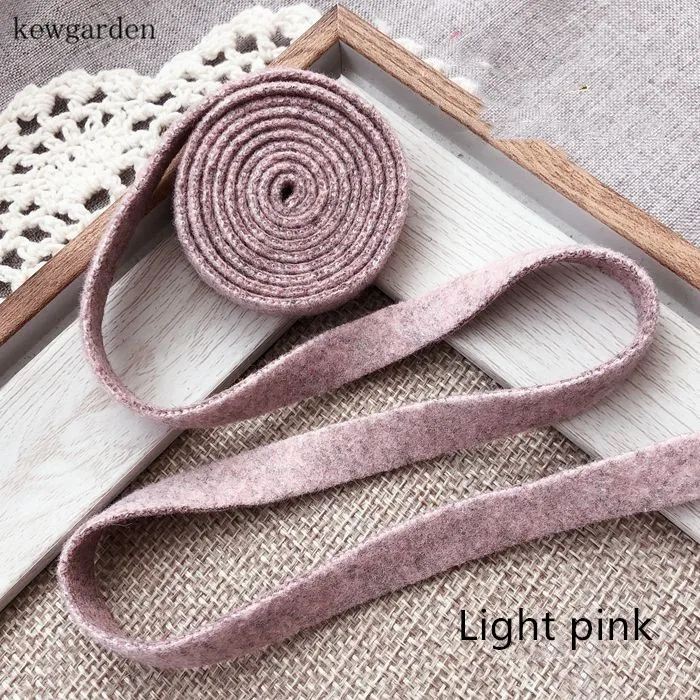 Kewgarden шерсть атласные ленты 10 мм 3/" DIY Бант хлопок лента вручную изготовленная лента аксессуары для одежды Riband 5 метров