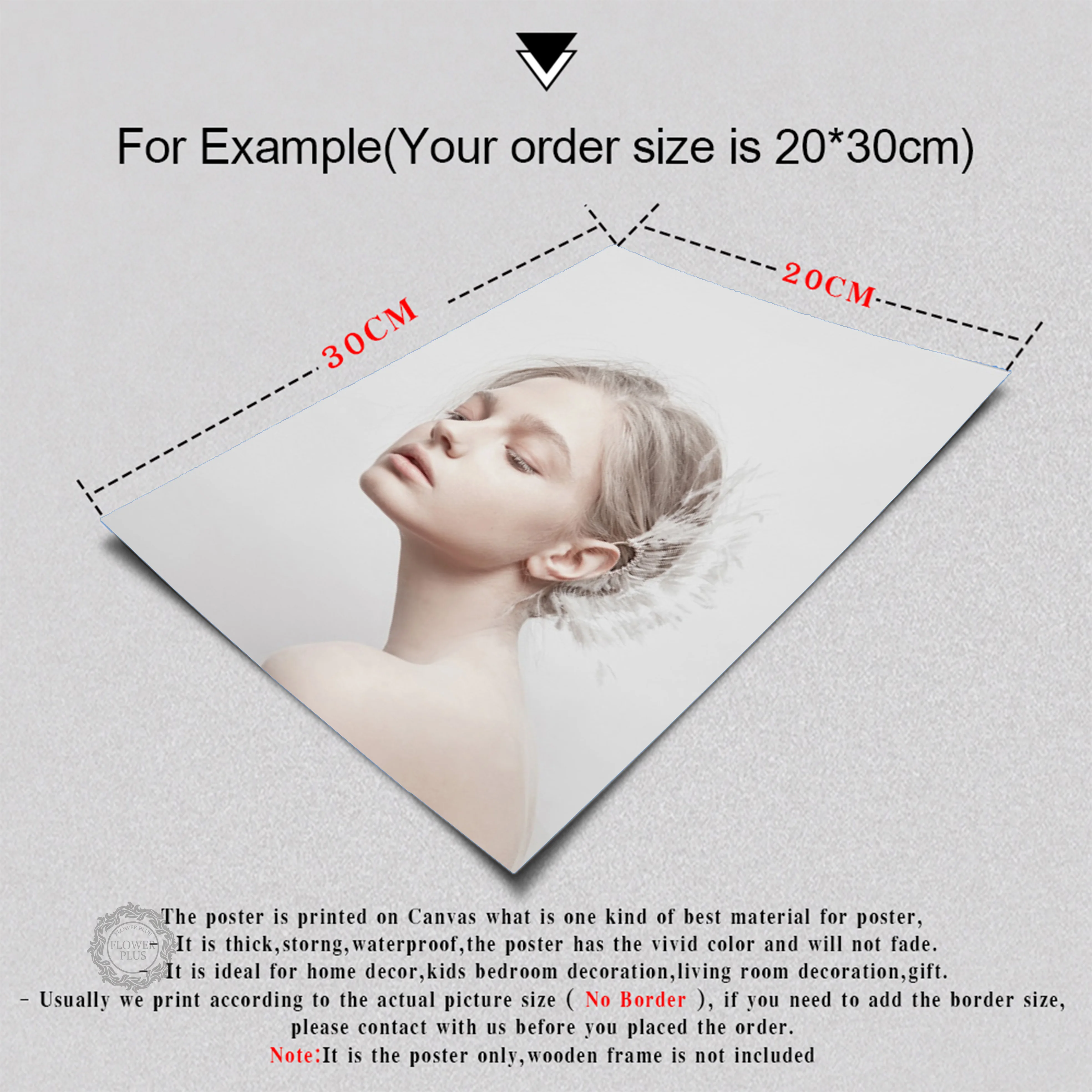 

Modern Feather Angel White Canvas Painting Posters And Print Nordic Decor Wall Art Pictures For Living Room Bedroom Aisle Studio