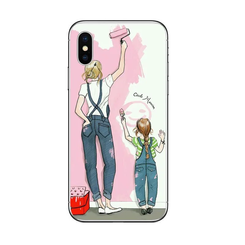 Мягкий силиконовый чехол для iPhone X 6 7 8 plus 5|Бамперы| |