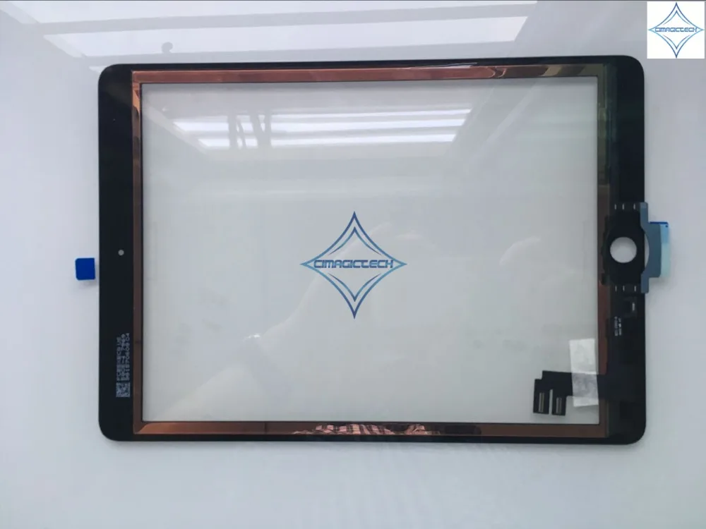 Новинка 9,7 дюйма для iPad Air 2 Air2 iPad 6 A1567 A1566 сенсорный экран панель стекло дигитайзер объектив без кнопки Home в сборе