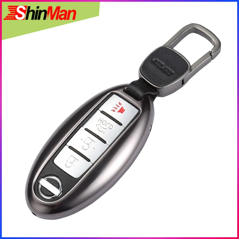 ShinMan Alloy Key Car key Case Cover For Nissan Sunny X-TRAIL Murano Teana March Bluebird Maxima QASHQAI LIVINA TIDA SYLPHY | Автомобили и