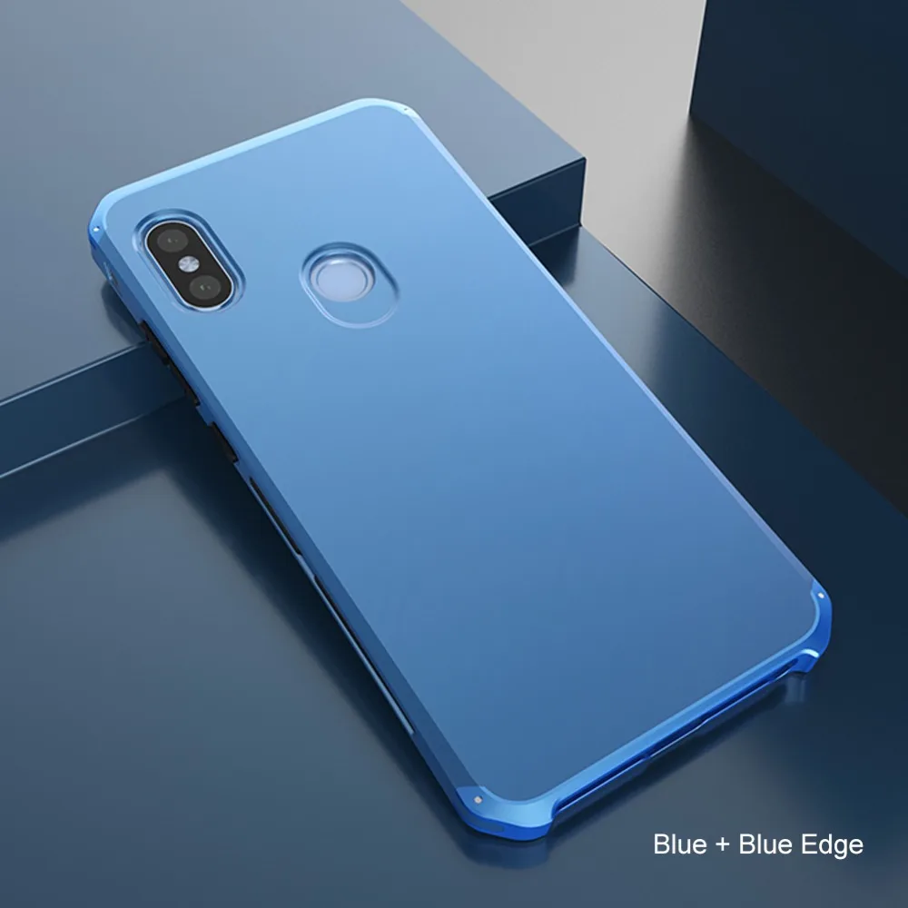 Ультра тонкий металлический чехол Ollivan для Xiao mi Red mi Note 7 6 5 Чехол алюминиевая металлическая рамка для Red mi Note 5 6 Pro mi X 2S Чехол-крышка
