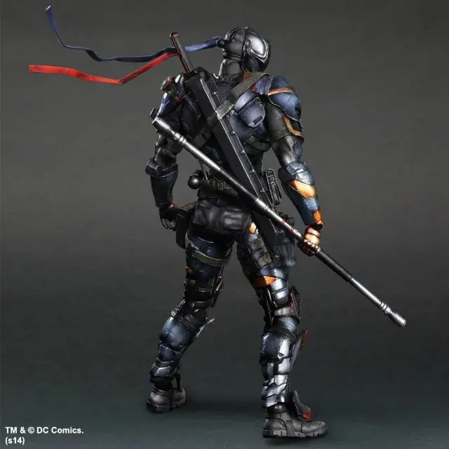 Deathstroke ПВХ фигурка Коллекционная модель игрушки 27 см Fenix Play Arts KAI DC комикс о