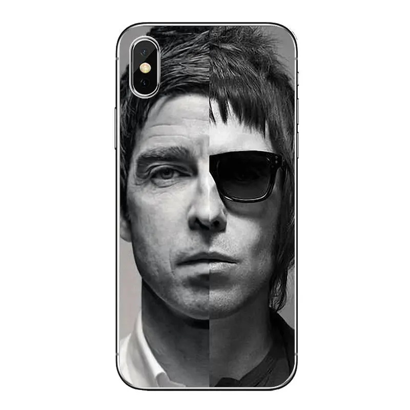 Прозрачный чехол из ТПУ музыка в стиле рок панк оазис логотип дождь Noel Gallagher для