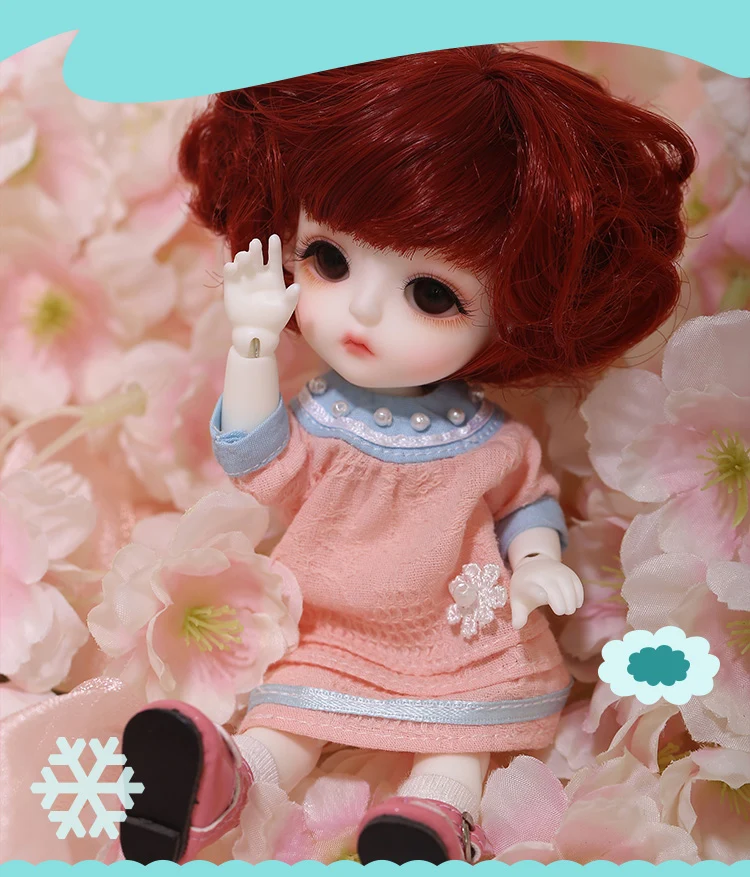 Linachouchou Baby miu Fullset bjd sd куклы 1/8 модель тела фигурки из смолы модель детские куклы