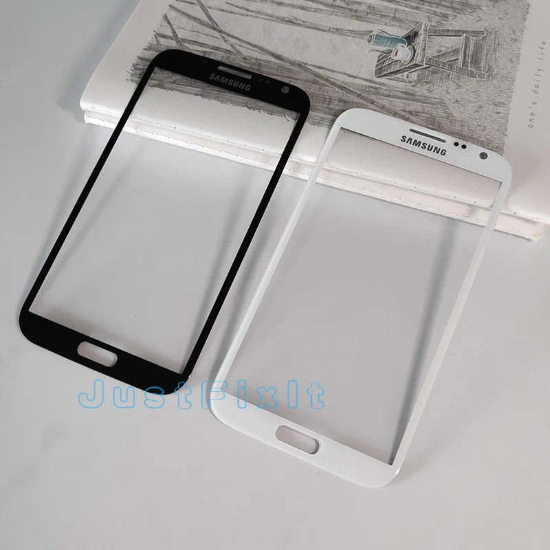 10 шт./лот для Samsung Galaxy Note 2 N7100 GT N7105 Note2 ЖК дисплей Сенсорная панель передние