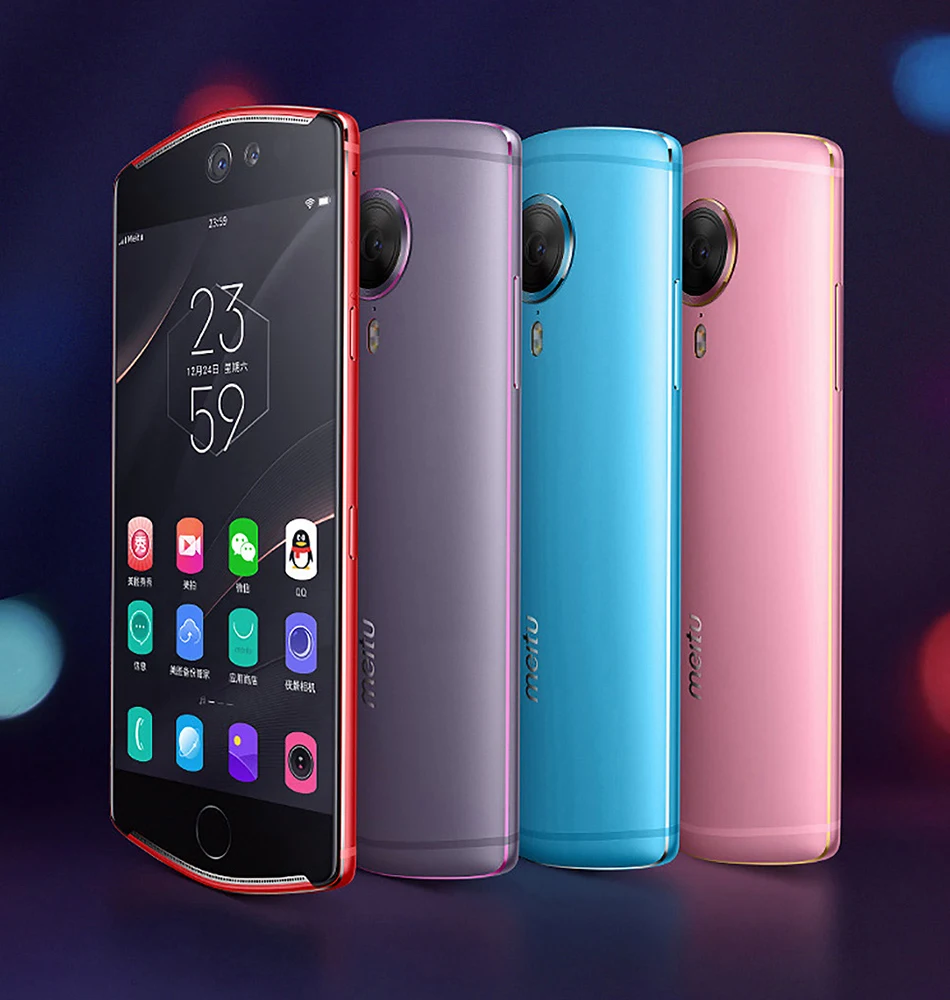 Meitu T8s 5,2 дюймов 3580 мАч Helio x27 tien core cpu 4G+ 128G 21MP Косметическая камера Многоязычная чистый необновляемый чистый выпуск