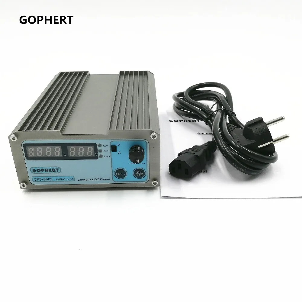 CPS 6003 60V 3A DC Высокоточный компактный цифровой Регулируемый импульсный источник