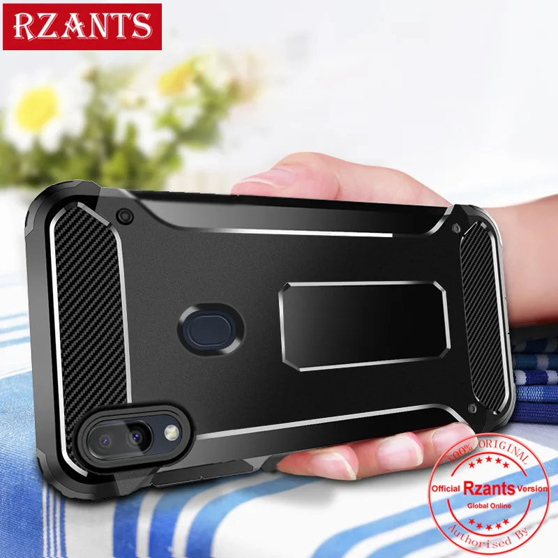 Чехол для телефона Rzants для Asus ZenFone Max Pro M2/M1 амортизационный корпус с усиленной защитой, тонкий чехол для Max Pro M2/M1 - Цвет: Cool Black