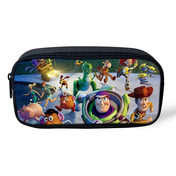 Thikin Toy Story ручка сумка для мальчиков пеналы джинсовый пенал для девочек макияж хранения сумки ручка кошельки для детей - Цвет: CDWX096K