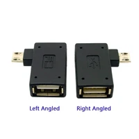 jimier micro adapter usb 2 0 female to male micro otg power supply 2018 port 90 degree left 90 right angled usb otg adapters