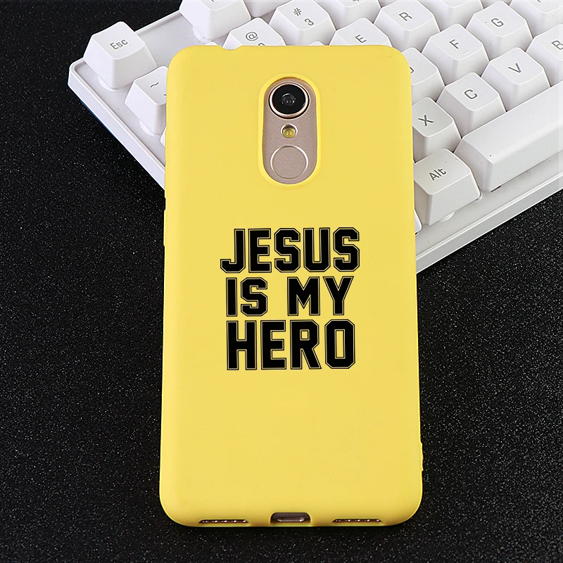 Phone Case for Xiaomi Redmi Note 6 MIX 2 3 S 8 SE Youth Max 4x 5 A Pro Cases Jesus Is My Hero Silicone Covers Accessories |