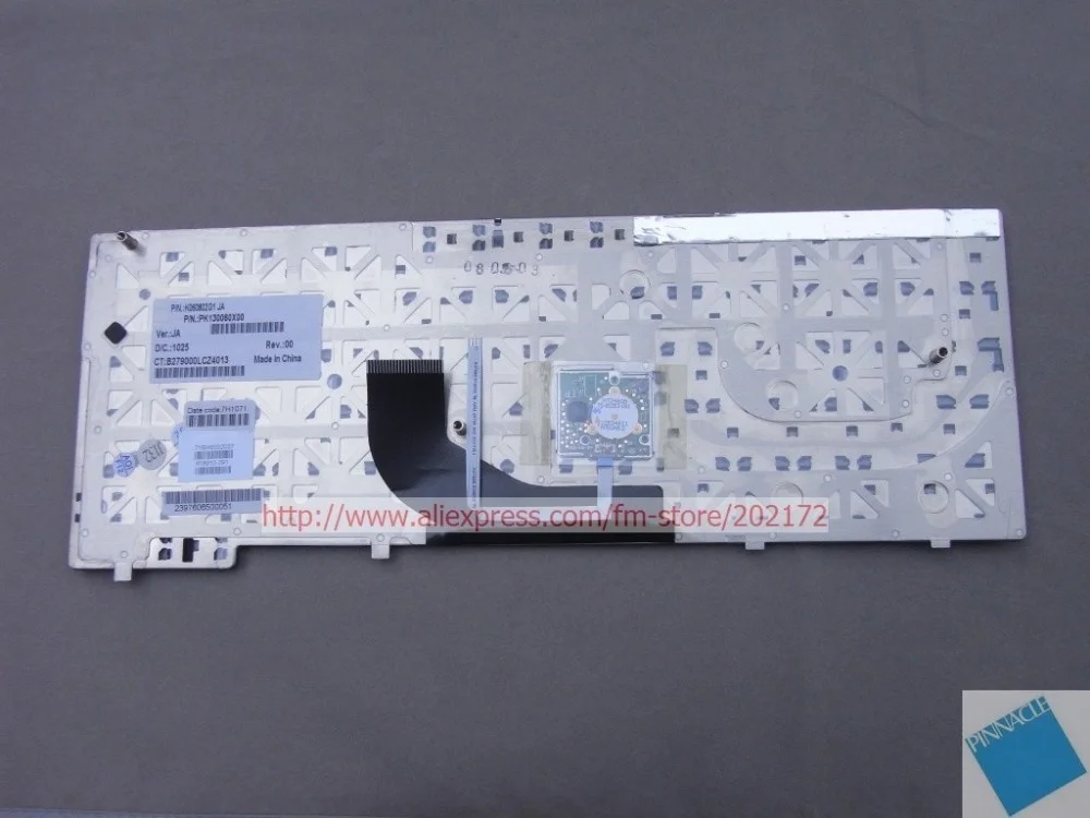 Совершенно новая черная клавиатура для ноутбука 418910-291 PK130060X00 серии HP Compaq NC6400