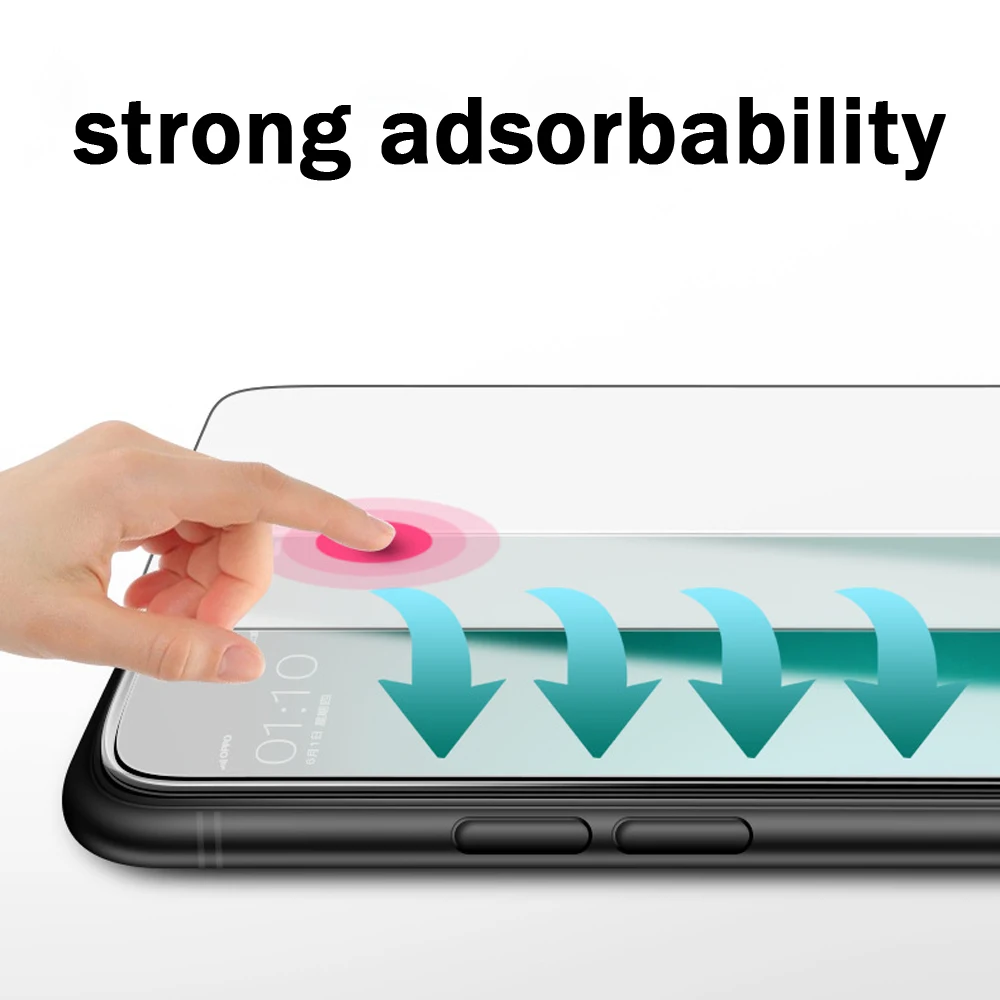 100 шт много протектор экрана для OPPO R15 R17 закаленное стекло анти синий фиолетовый